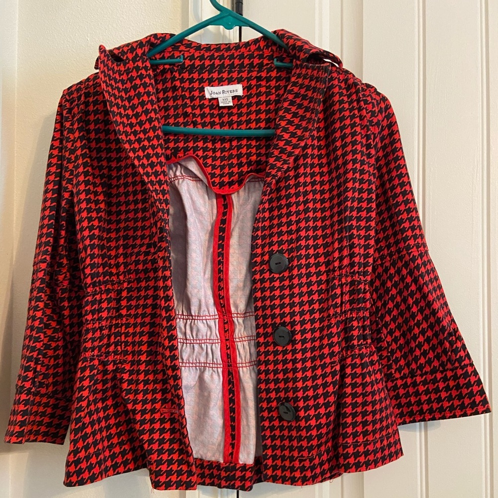 Red blazer from Joan Rivers